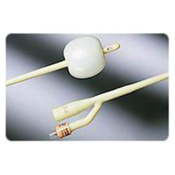 Bardex 2-Way Foley Catheter Short Round Tip Silicone Coated 22Fr 5cc