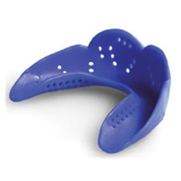 SISU Junior Mouth Guard Strapless Royal Blue Ages 7-11 Youth 12/Bx