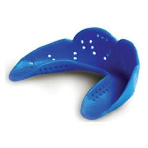 SISU Junior Mouth Guard Strapless Electric Blue Ages 7-11 Y 12/Bx