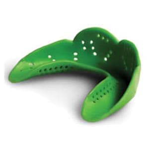 SISU Junior Mouth Guard Strapless Spring Green Ages 7-11 Y 12/Bx