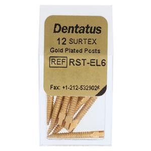 Surtex Posts Gold Plated Refill Extra Long EL6 1.8 mm 12/Bx