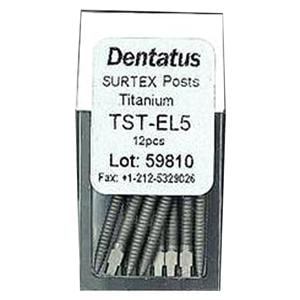 Surtex Posts Titan Refill 14.2 mm 1.65 mm Parallel Sided & Tapered End EL5 12/Bx