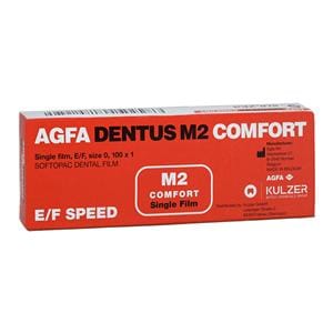 Agfa Dentus Intraoral Film M2-54 0 E/F Speed 100/Bx