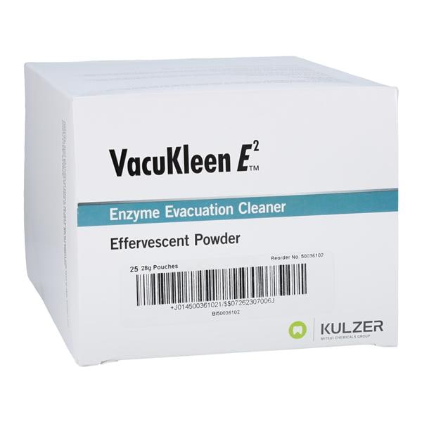 VacuKleen E2 Evacuation System Cleaner Enzymatic Powder Unit Dose 25/Bx