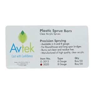 Sprue Wax Plastic 30/Pk