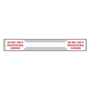 Tamper Evident Label 1/2" X 4 1/8 2X500/BX 2X500/BX