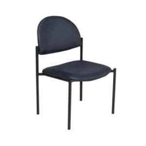 Side Chair Steel Frame With Backrest Ea