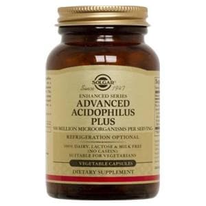 Advanced Acidophilus Plus Vegetable Capsules 120/Bt