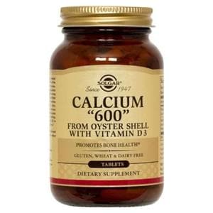 Calcium "600" Adult Supplement Tablets 120/Bt