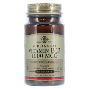 Vitamin B-12 Supplement Chewable Nuggets 1000mcg Twist Cap 100/Bt