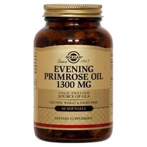 Evening Primrose Oil Supplement Softgels 1300mg 60/BT