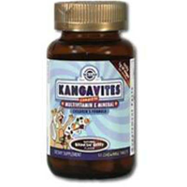 Kangavites Multivitamin/Supplement Chewable Tablets Berry Twist Cap 120/Bt