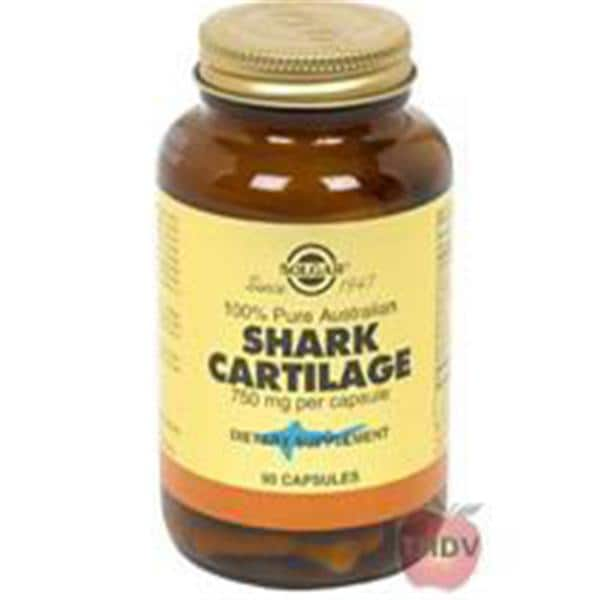 Shark Cartilage Vitamin/Supplement Vegicaps 750mg 90/bt