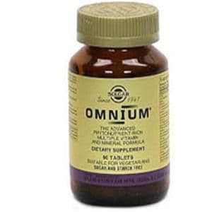 Omnium Dietary Supplement Tablets Sugar Free 90/Bt