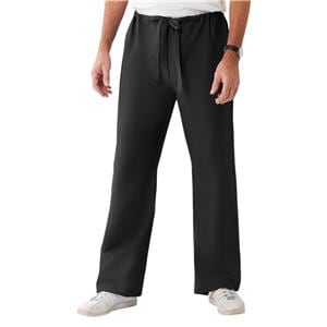 Scrub Pant 1 Pocket 3X Large Black Unisex Ea