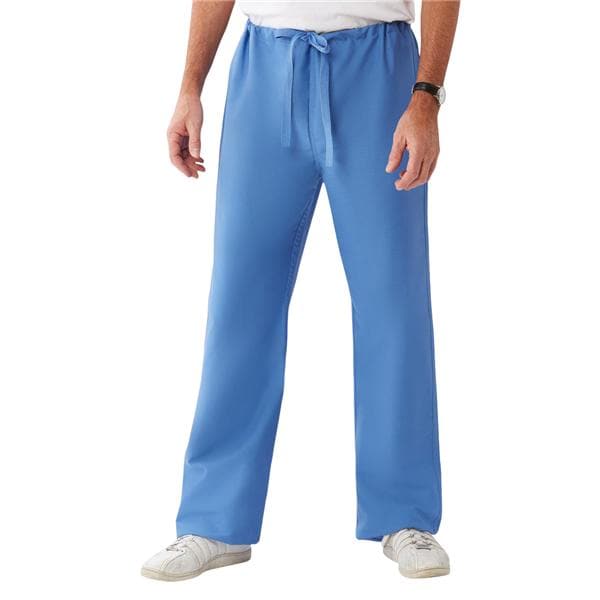 Scrub Pant 1 Pocket Medium Ceil Blue Unisex Ea