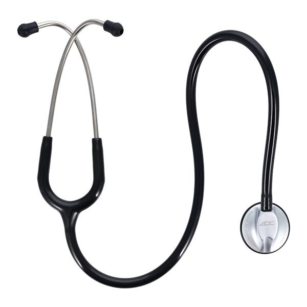 Adscope 612 Classic Stethoscope Adult Black Single Lumen Tubing Ea