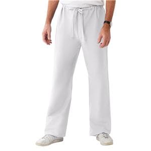 Scrub Pant 1 Pocket X-Large White Unisex Ea