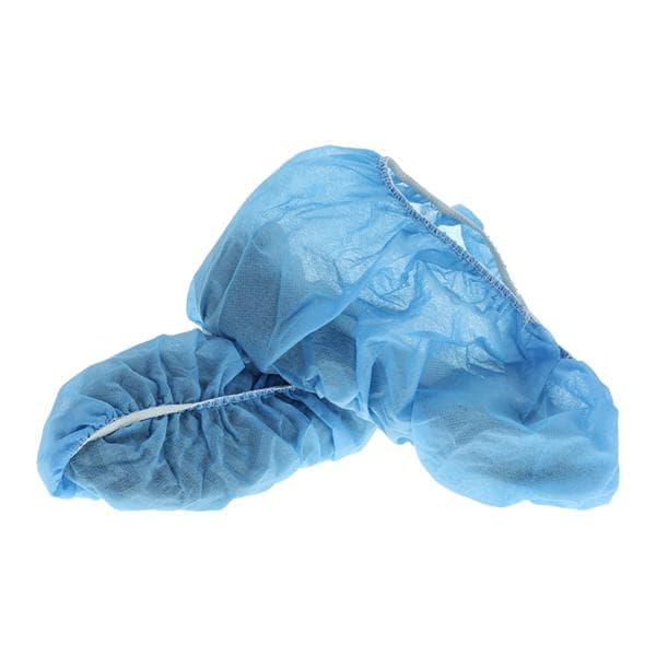 Shoe Cover Polypropylene Regular Blue 100/Bx