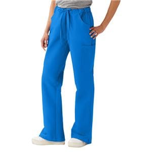 Scrub Pant 4 Pockets Large Royal Blue Unisex Ea