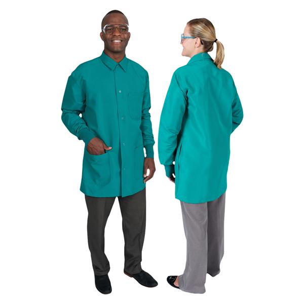 DenLine Protection Plus Mid-Length Jacket 34" Unsx DL171 2XL Grn Fld Rsist Ea