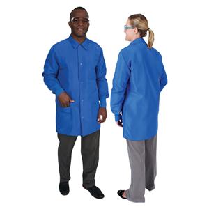 DenLine Protection Plus Mid-Length Jacket 3 Pkts Lng Tprd Slves 34" Small Ryl Ea