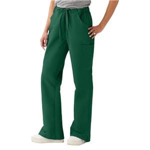 Scrub Pant 4 Pockets X-Small Evergreen Unisex Ea