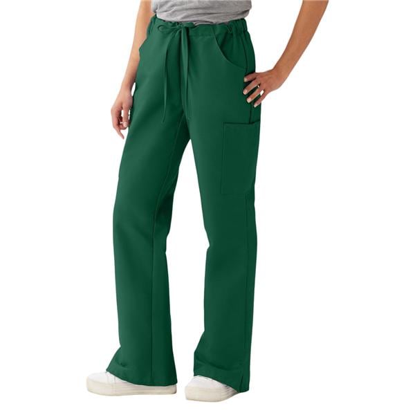 Scrub Pant 4 Pockets Small Evergreen Unisex Ea