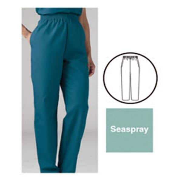 Scrub Pant 2 Pockets 3X Large Seaspray Womens Ea