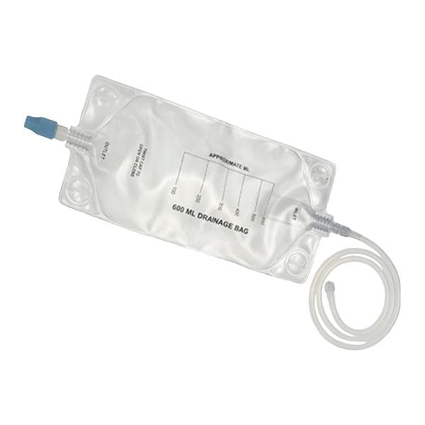 Bag Drainage 600mL 5/Bx