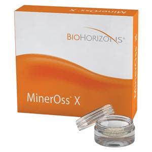 MinerOss X Cortical Graft and Membrane Placement Xenograft bone 0.25g/0.4cc Ea