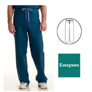 Scrub Pant 1 Pocket 3X Large Evergreen Unisex Ea