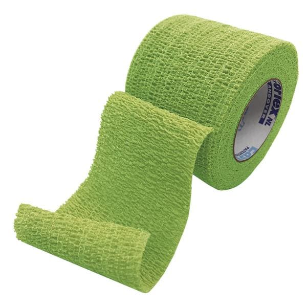 CoFlex NL Compression Bandage Elastic 2"x5yd Neon Green Non-Sterile 36/Ca