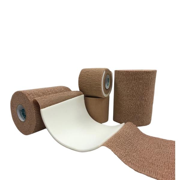 CoFlex AFD Dressing Bandage Elastic 4"x2.5yd Tan Sterile 8rl/Ca