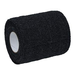 PowerFlex Athletic Tape Elastic 3"x6yd Black Non-Sterile 48/Ca