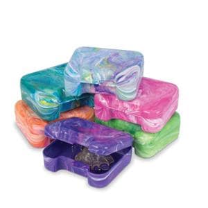 Retainer Cases Assorted Pastel 24/Pk, 25 PK/CA