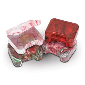 Retainer Cases Assorted Cranberry Swirl 24/Pk