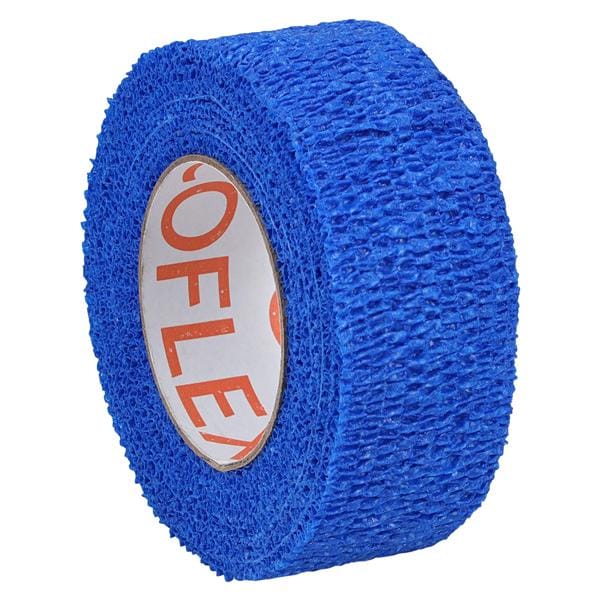 CoFlex Compression Bandage Elastic 1"x5yd Blue Non-Sterile 30/Bx