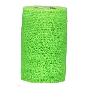 CoFlex Compression Bandage Elastic 6"x5yd Neon Green Non-Sterile 12/Bx