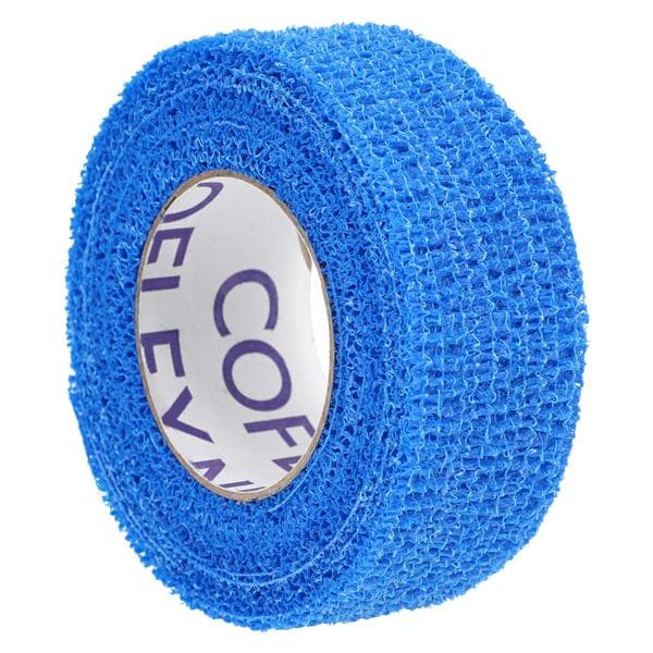 CoFlex NL Compression Bandage Elastic 1"x5yd Blue Non-Sterile 30/Ca