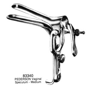 Pederson Vaginal Speculum 4x7/8" Medium EA