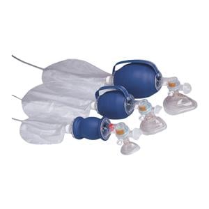 Bag Valve Mask Resuscitator Adult Disposable 6/Ca