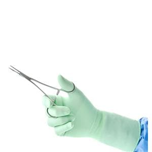 Gammex Polyisoprene Surgical Gloves 7.5 Green, 4 BX/CA