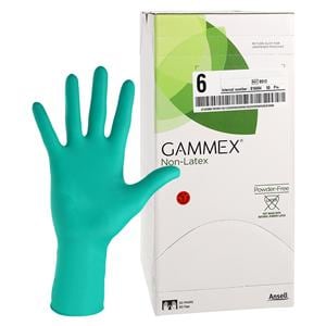 Gammex Neoprene Surgical Gloves 6 Green, 4 BX/CA