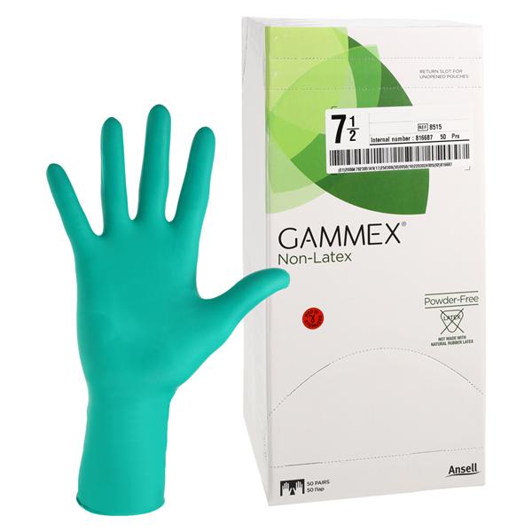 Gammex Neoprene Surgical Gloves 7.5 Green, 4 BX/CA