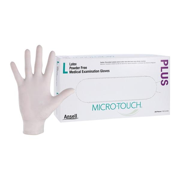 MICRO-TOUCH Plus Exam Gloves Large Standard Cream Non-Sterile