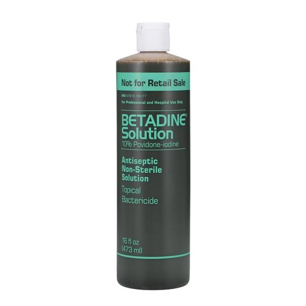 Betadine Prep Solution 16 oz Flip Top Bottle 16oz/Bt