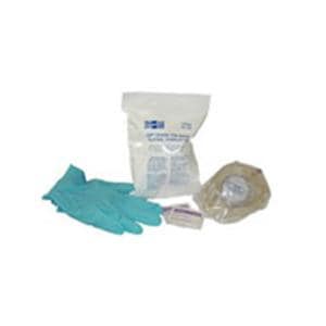 EMT Grade CPR Mask Adult Disposable Ea