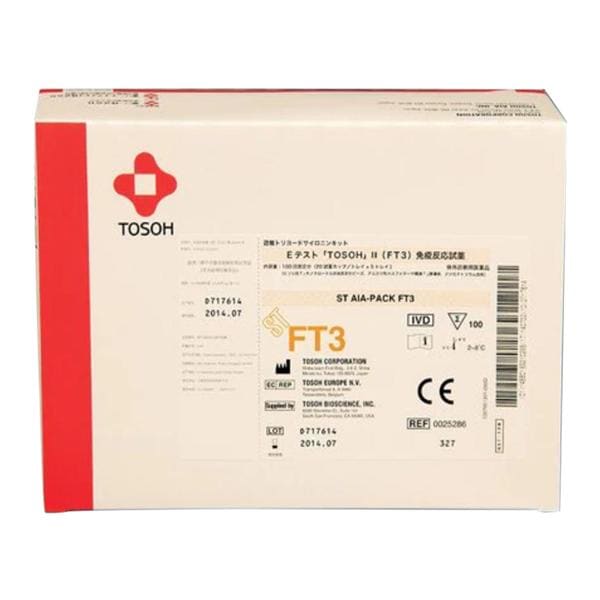 ST AIA-Pack fT3: Free Triiodothyronine Reagent For POL 20x5 Tray Ea