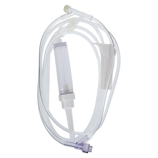 IV Administration Set Needleless 1 Split Septum/1 Y-Injection Site 83" 10Drp Ea